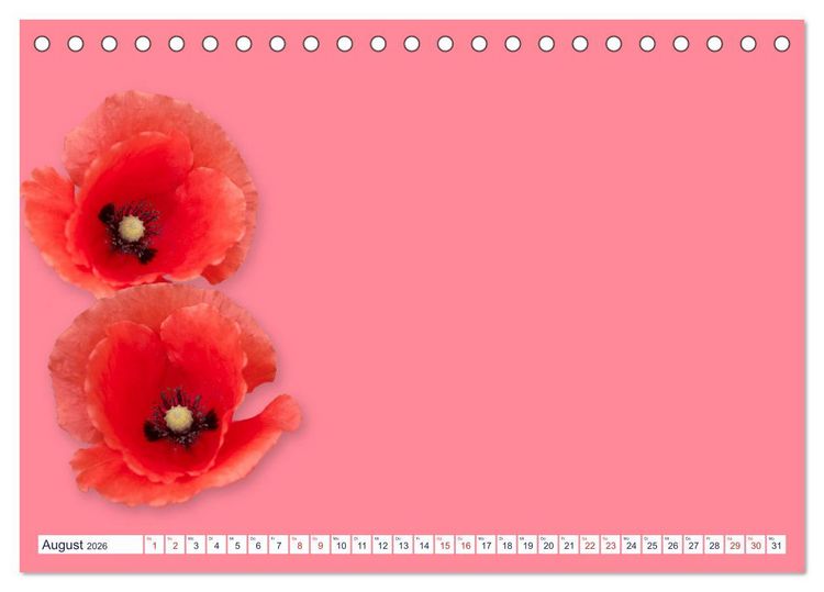 Produktbild: DIY POESIE - BASTELKALENDER (Tischkalender 2026 DIN A5 quer), CALVENDO Monatskalender