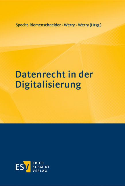 Produktbild: Datenrecht in der Digitalisierung