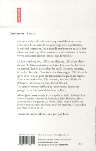 Produktbild: La vie de Lillian, mode d'emploi