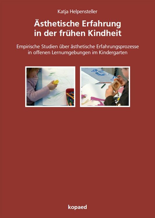 Produktbild: &Auml;sthetische Erfahrung in der fr&uuml;hen Kindheit