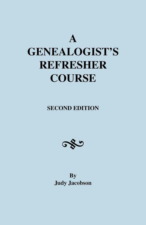 Produktbild: Genealogist's Refresher Course