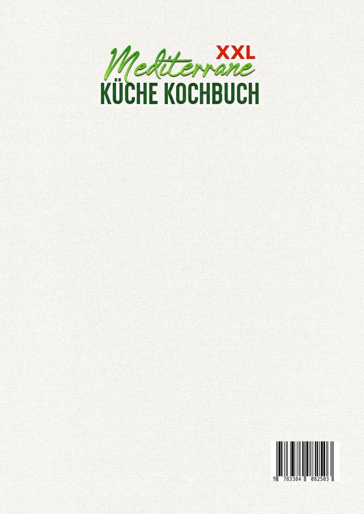Produktbild: XXL Mediterrane K&uuml;che Kochbuch