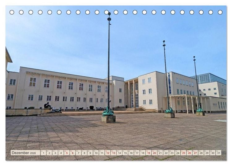 Produktbild: Chemnitz Impressionen aus der Kulturhauptstadt (Tischkalender 2026 DIN A5 quer), CALVENDO Monatskalender