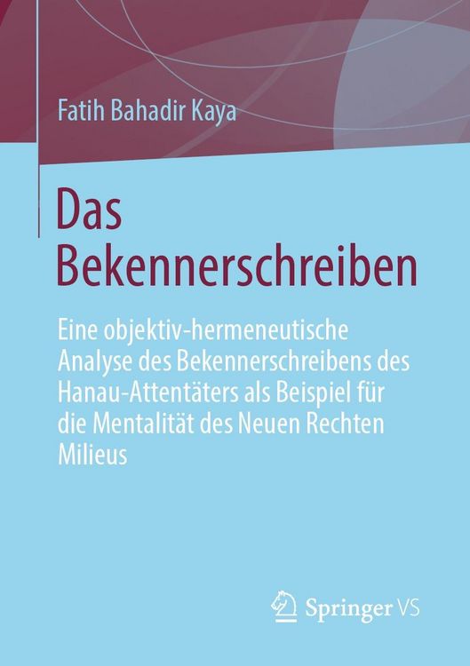 Produktbild: Das Bekennerschreiben