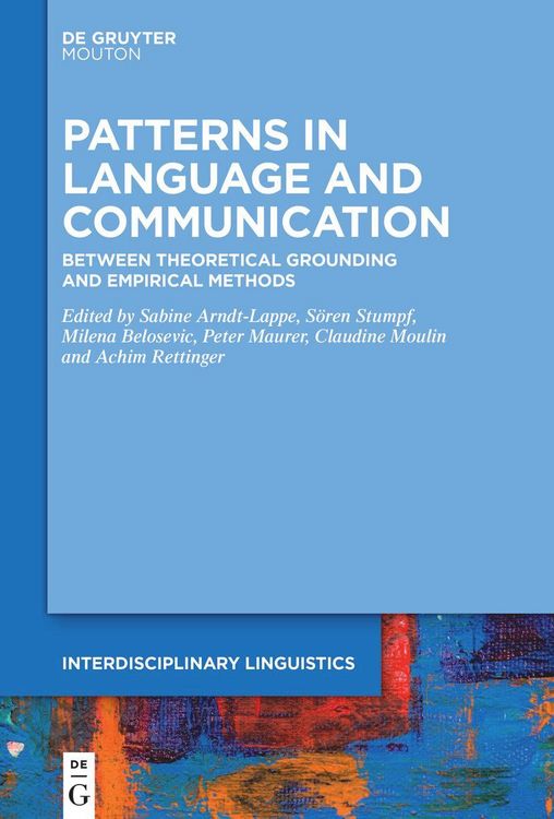 Produktbild: Patterns in Language and Communication