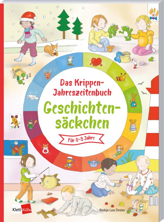 Produktbild: Das Krippen-Jahreszeitenbuch: Geschichtens&auml;ckchen