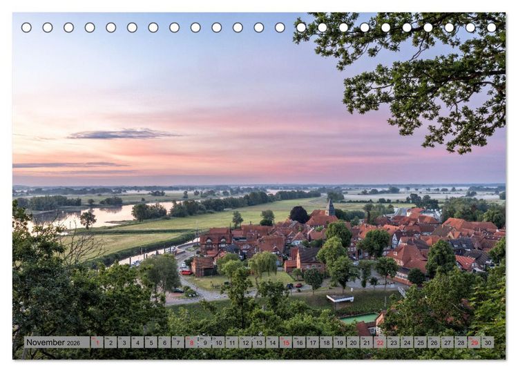 Produktbild: Erlebnis Wendland (Tischkalender 2026 DIN A5 quer), CALVENDO Monatskalender