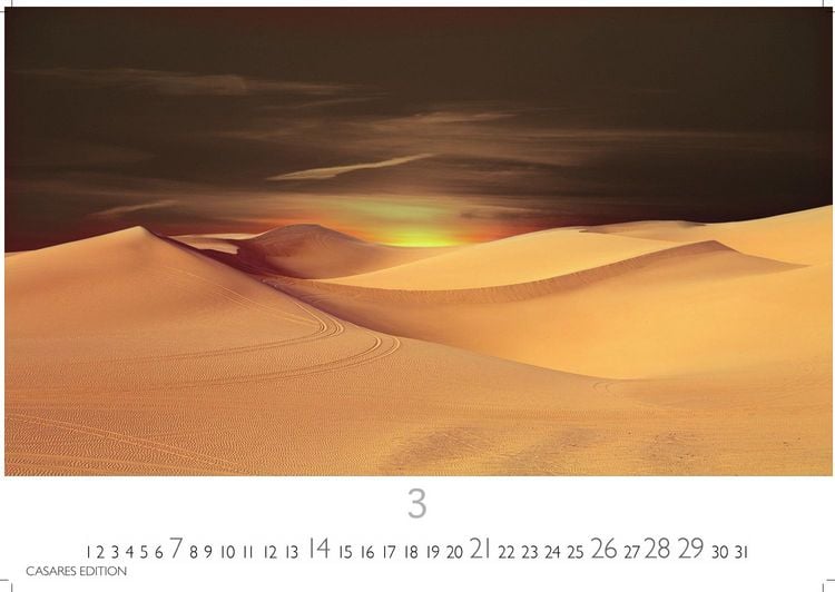 Produktbild: Sahara Kalender 2027 &ndash; Wandkalender | Fotokalender Afrika 24x35 cm - . mit 12 brillanten Fotos der W&uuml;ste