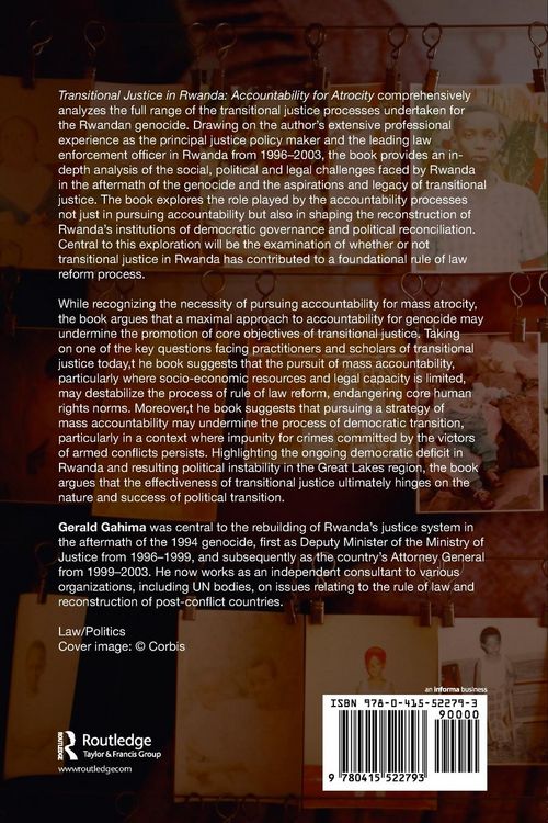 Produktbild: Transitional Justice in Rwanda