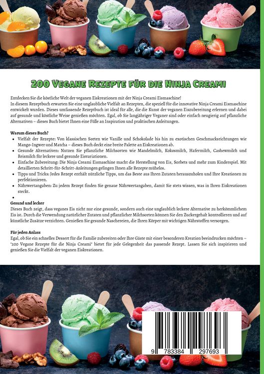Produktbild: Ninja Creami Rezeptbuch Vegan
