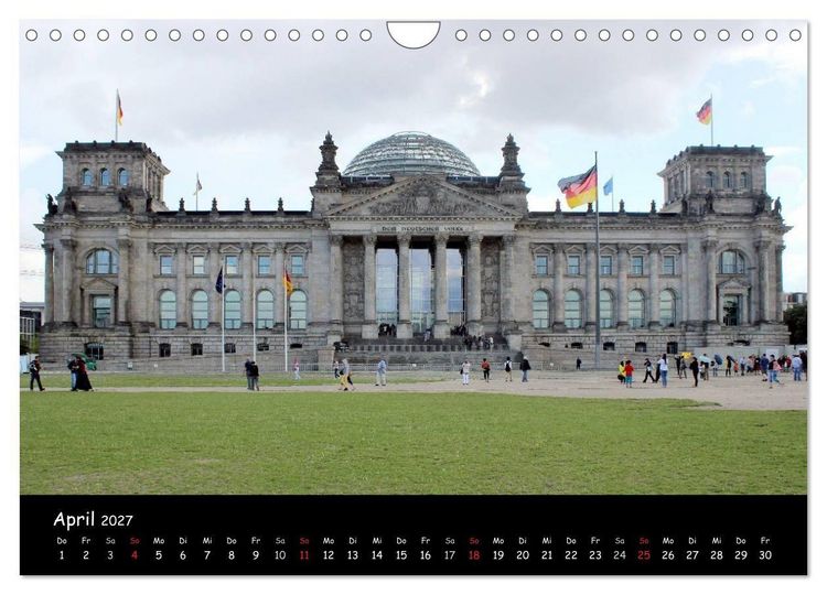 Produktbild: Berlin (Wandkalender 2027 DIN A4 quer), CALVENDO Monatskalender