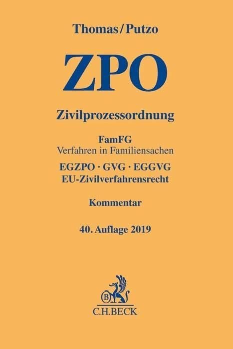 Produktbild: Zivilprozessordnung