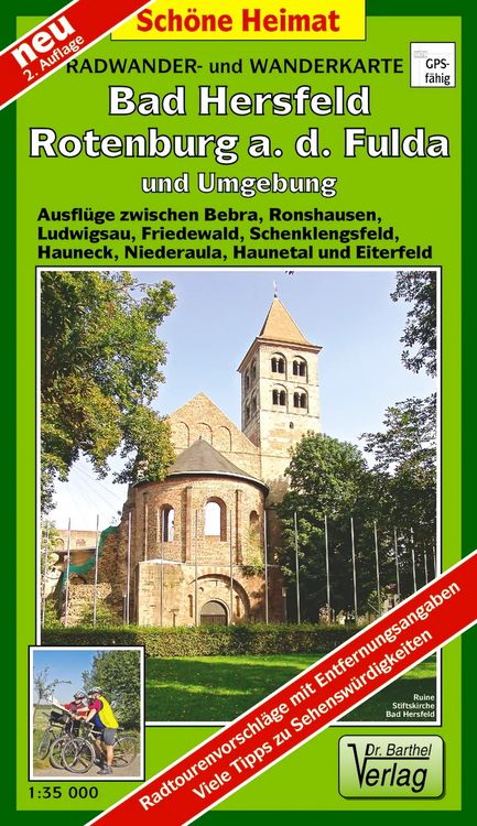 Produktbild: Bad Hersfeld, Rotenburg a. d. Fulda und Umgebung Radwander- und Wanderkarte 1 : 35 000