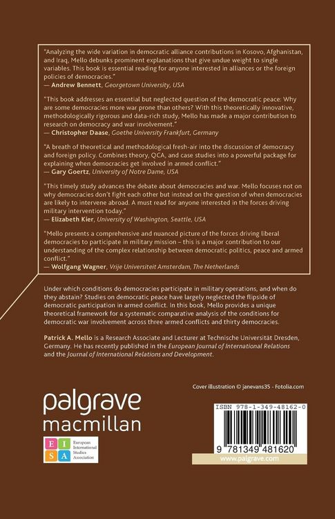 Produktbild: Democratic Participation in Armed Conflict