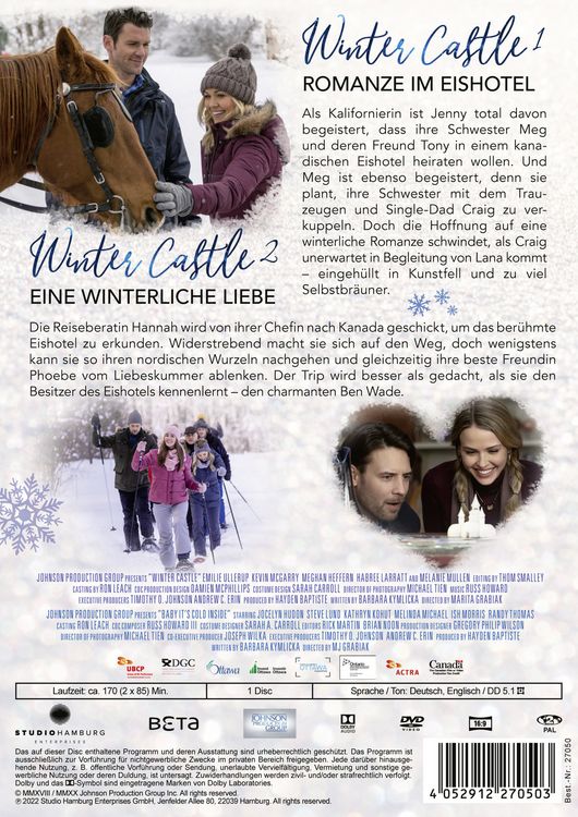Produktbild: Winter Castle 1 & 2: Romanze im Eishotel / Eine winterliche Liebe