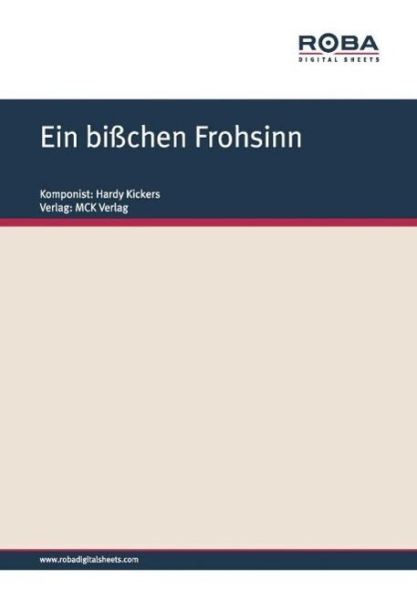 Produktbild: Ein bi&szlig;chen Frohsinn