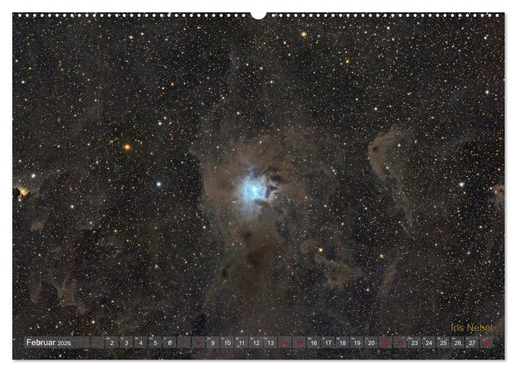 Produktbild: Deep Sky Kalender (hochwertiger Premium Wandkalender 2026 DIN A2 quer), Kunstdruck in Hochglanz