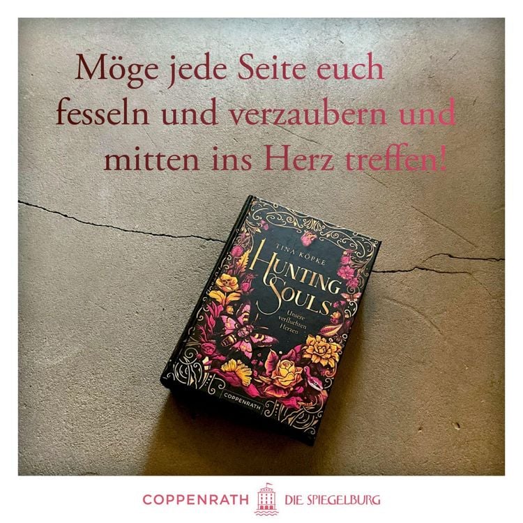 Produktbild: Hunting Souls (Bd.2/Romantasy-Dilog.) Uns.verfluchten Herzen
