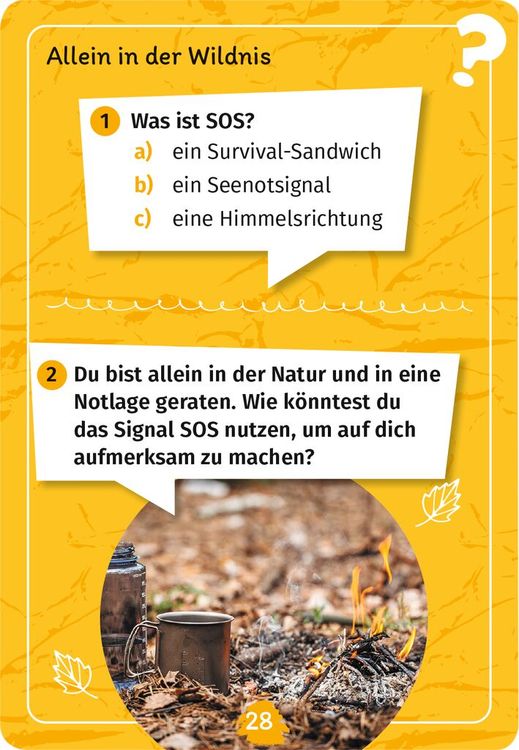 Produktbild: Mein Outdoor Forscherquiz