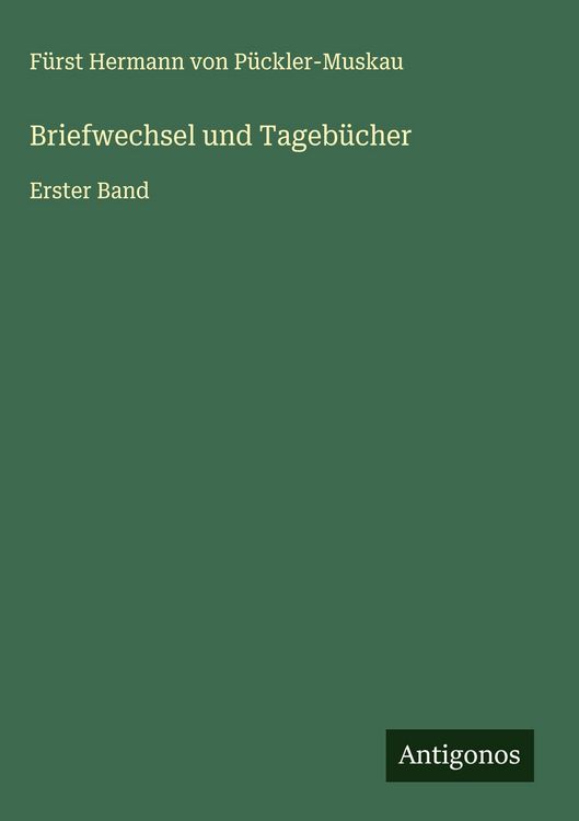 Produktbild: Briefwechsel und Tageb&uuml;cher