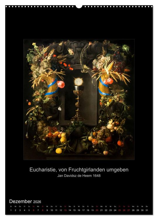 Produktbild: Stillleben - Illusionistische Malerei der Renaissance (Wandkalender 2026 DIN A2 hoch), CALVENDO Monatskalender