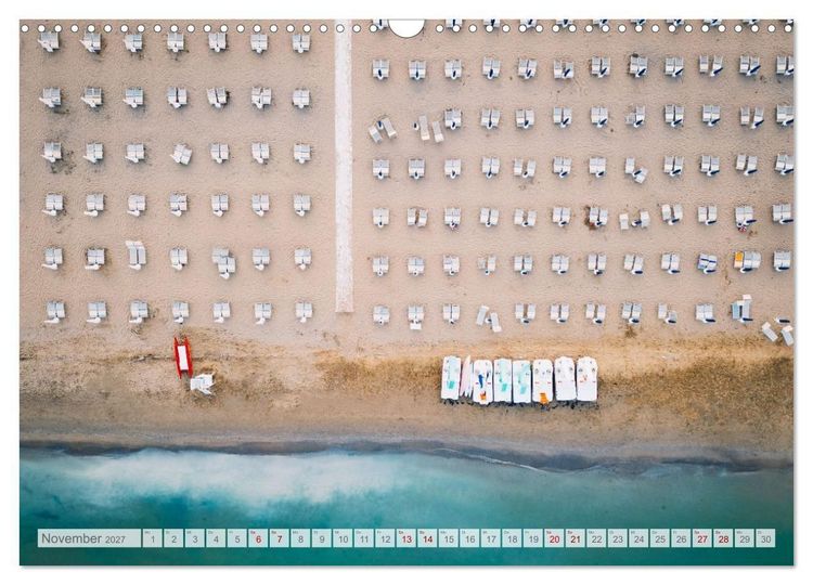 Produktbild: Lignano in Italien. Sommer Strand und Meer (Wandkalender 2027 DIN A3 quer), CALVENDO Monatskalender