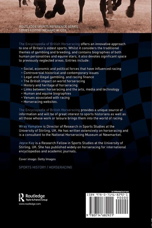 Produktbild: Encyclopedia of British Horse Racing