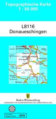 Produktbild: Donaueschingen 1 : 50 000