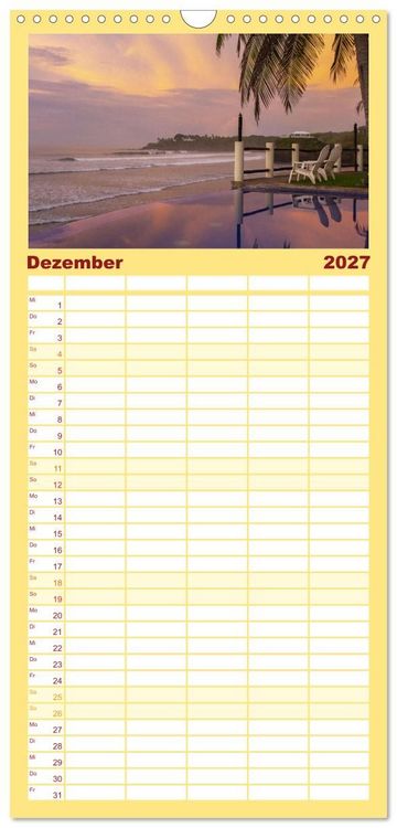 Produktbild: Familienplaner 2027 - El Salvador - Unber&uuml;hrte und wundersch&ouml;ne Natur. mit 5 Spalten (Wandkalender, 21 x 45 cm) CALVENDO