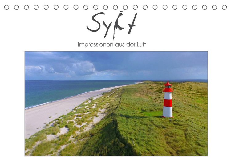 Produktbild: Sylt Impressionen aus der Luft (Tischkalender 2022 DIN A5 quer)