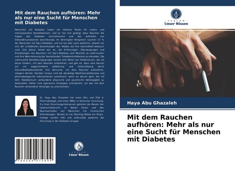 Produktbild: Mit dem Rauchen aufh&ouml;ren: Mehr als nur eine Sucht f&uuml;r Menschen mit Diabetes