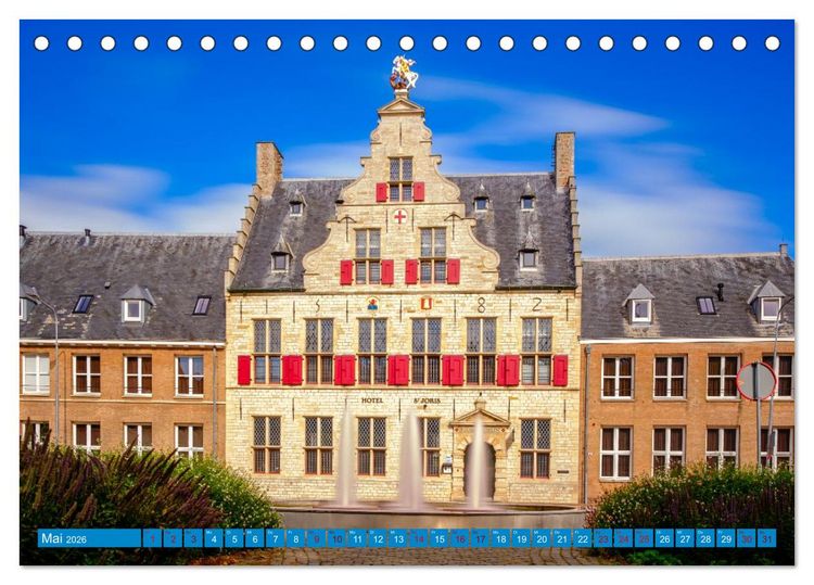 Produktbild: Ein Blick auf Middelburg in Zeeland (Tischkalender 2026 DIN A5 quer), CALVENDO Monatskalender