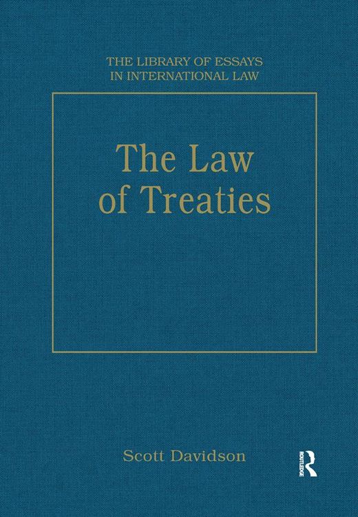 Produktbild: The Law of Treaties