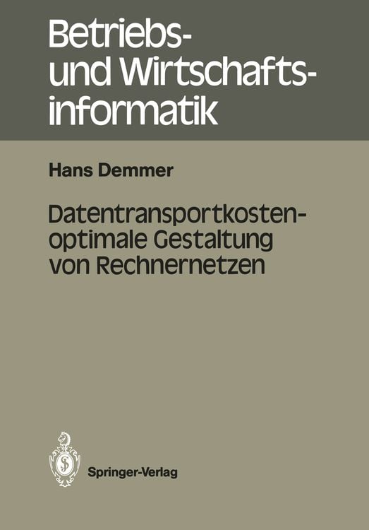 Produktbild: Datentransportkostenoptimale Gestaltung von Rechnernetzen