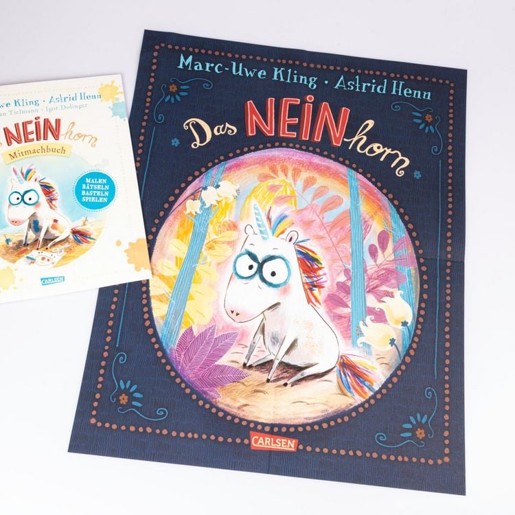 Produktbild: Das NEINhorn Mitmachbuch