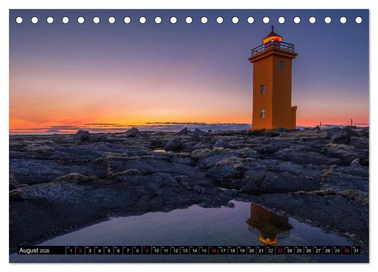 Produktbild: Faszination Licht am Polarkreis (Tischkalender 2026 DIN A5 quer), CALVENDO Monatskalender