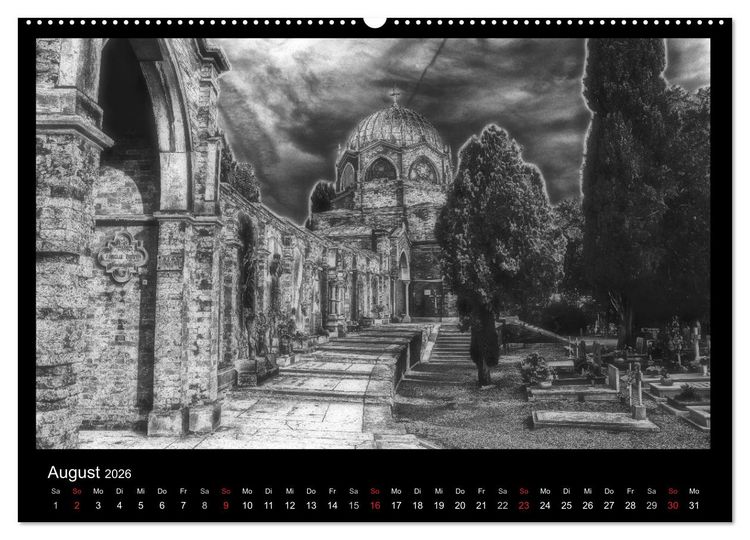 Produktbild: Mystische Orte 2026 (Wandkalender 2026 DIN A2 quer), CALVENDO Monatskalender