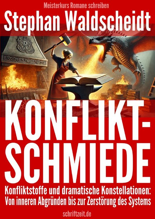 Produktbild: KONFLIKTSCHMIEDE: Konfliktstoffe und dramatische Konstellationen: Von inneren Abgr&uuml;nden bis zur Zerst&ouml;rung des Systems