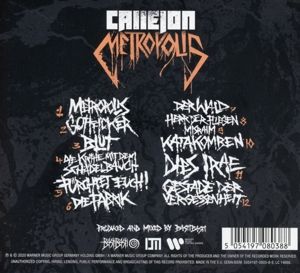Produktbild: Callejon: Metropolis