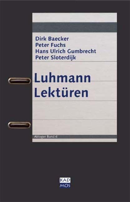 Produktbild: Luhmann Lekt&uuml;ren