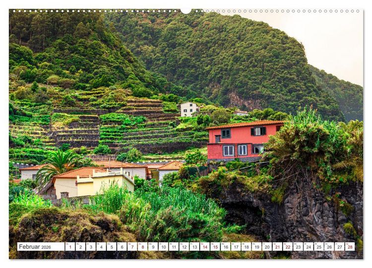 Produktbild: Madeira - Eine Perle im Atlantischen Ozean (Wandkalender 2026 DIN A2 quer), CALVENDO Monatskalender
