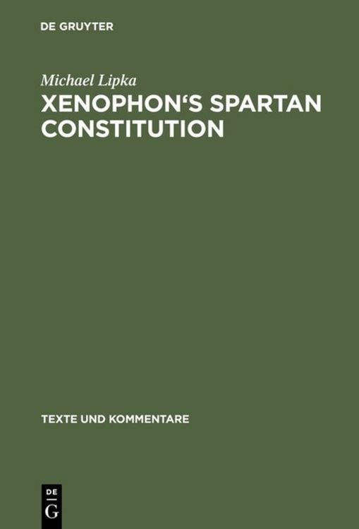 Produktbild: Xenophon's Spartan Constitution