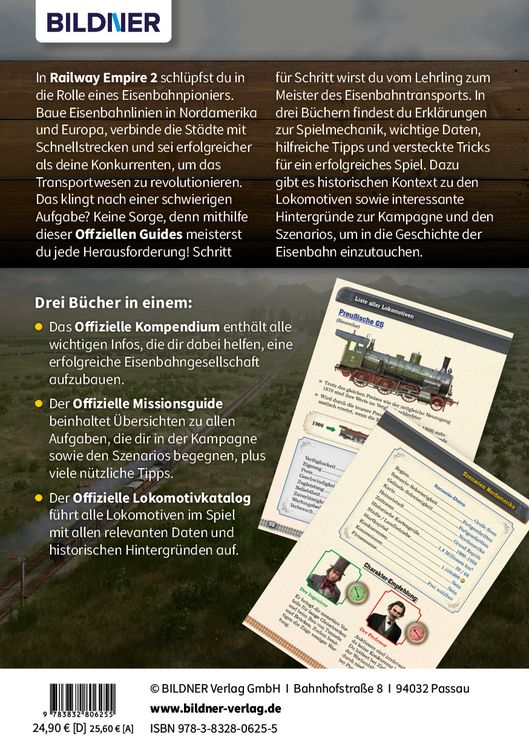 Produktbild: Railway Empire 2: Die Offiziellen Guides