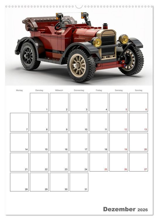 Produktbild: Gesteckte coole Flitzer (hochwertiger Premium Wandkalender 2026 DIN A2 hoch), Kunstdruck in Hochglanz