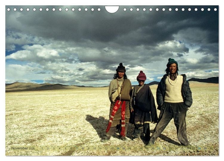 Produktbild: Tibet Das vergessene Land (Wandkalender 2026 DIN A4 quer), CALVENDO Monatskalender