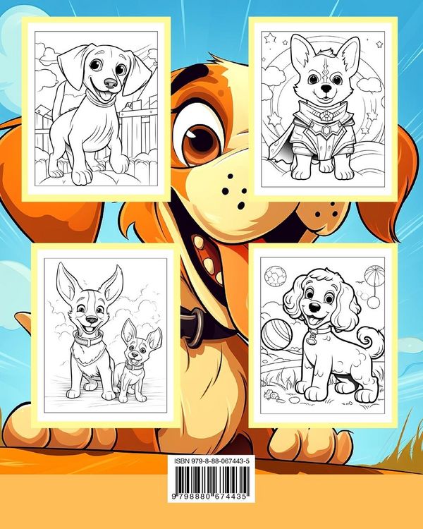 Produktbild: Dog Coloring Book for Kids