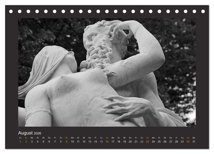 Produktbild: Dresdens stille Gesten (Tischkalender 2026 DIN A5 quer), CALVENDO Monatskalender