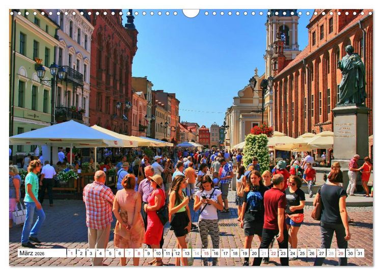 Produktbild: Thorn Torun - Die gotische Altstadt (Wandkalender 2026 DIN A3 quer), CALVENDO Monatskalender