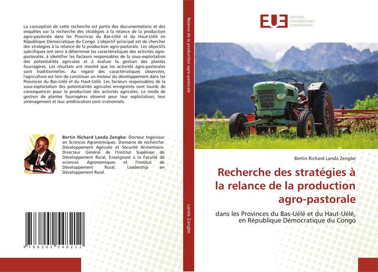 Produktbild: Recherche des strat&eacute;gies &agrave; la relance de la production agro-pastorale