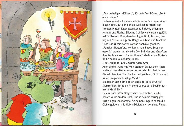 Produktbild: Die Olchis im Land der Ritter